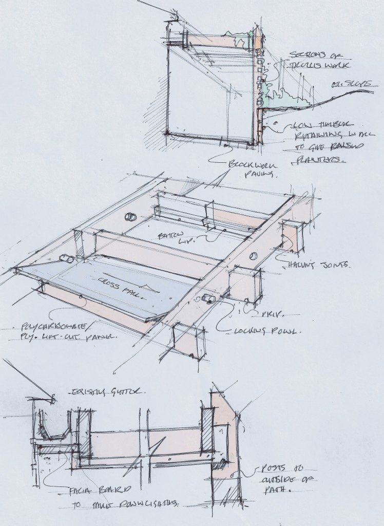 Pergola sketch