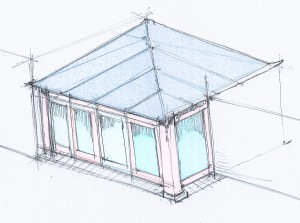 Zink-roof
